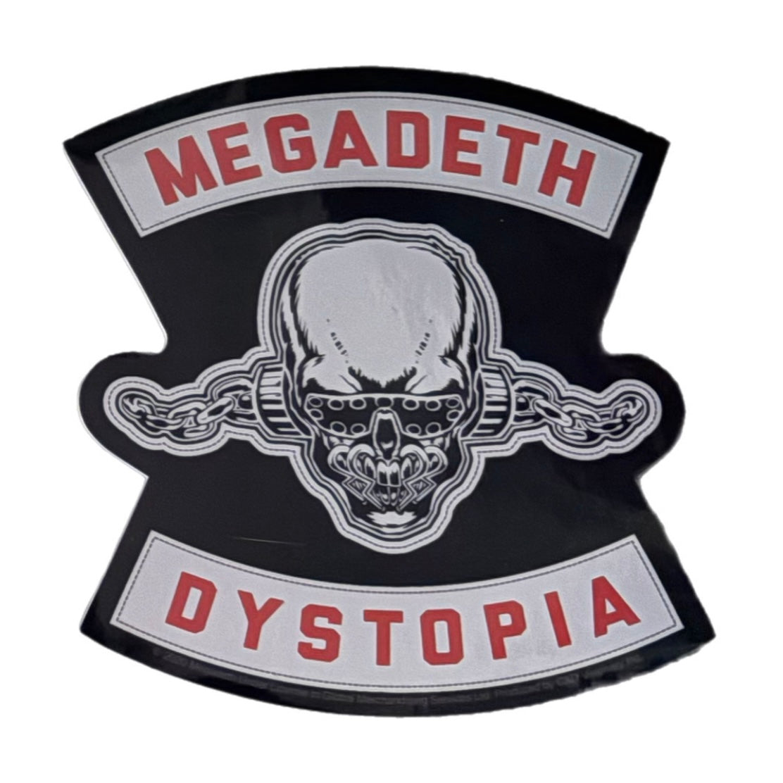 Megadeth Dystopia Sticker