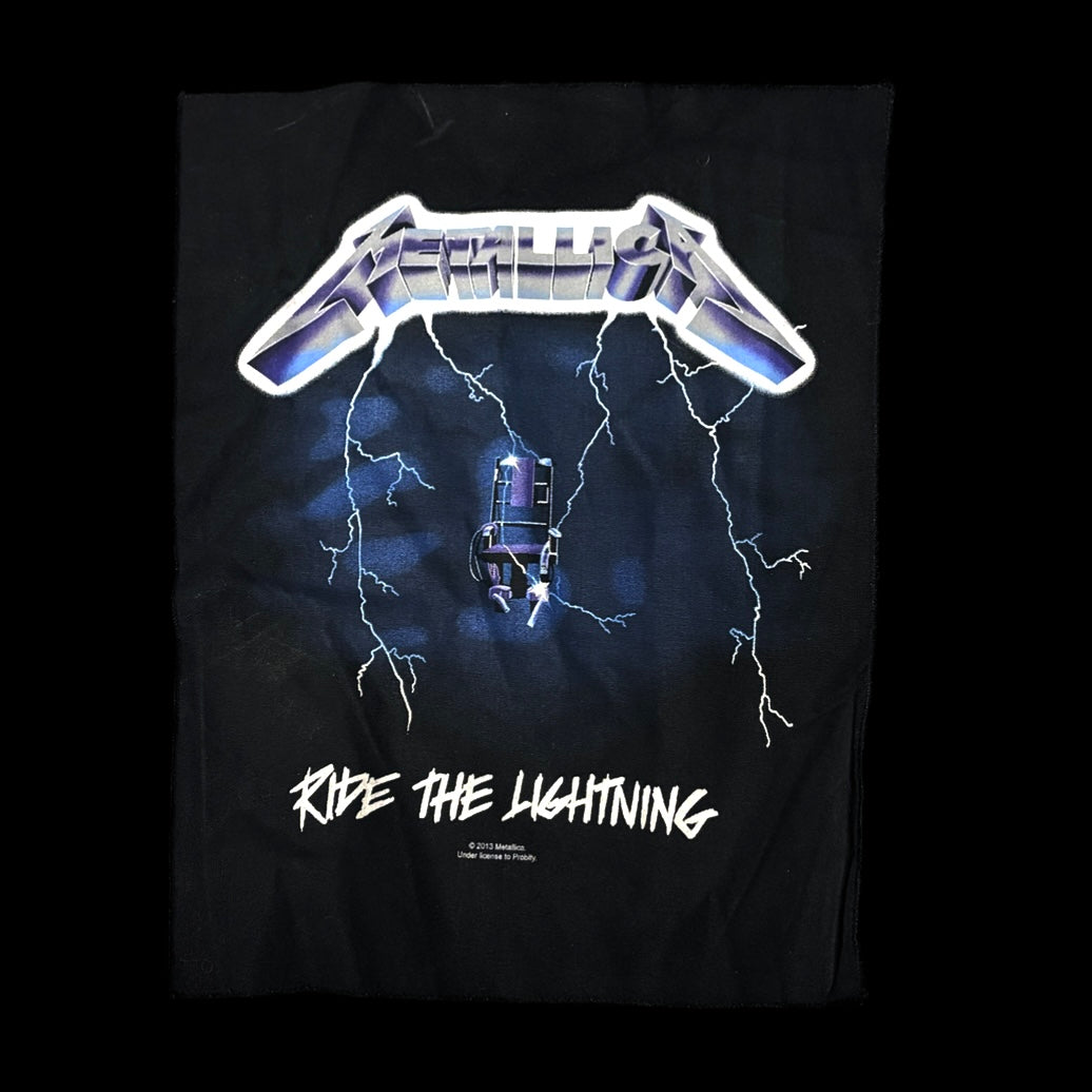 Metallica Ride the Lightning Back Patch