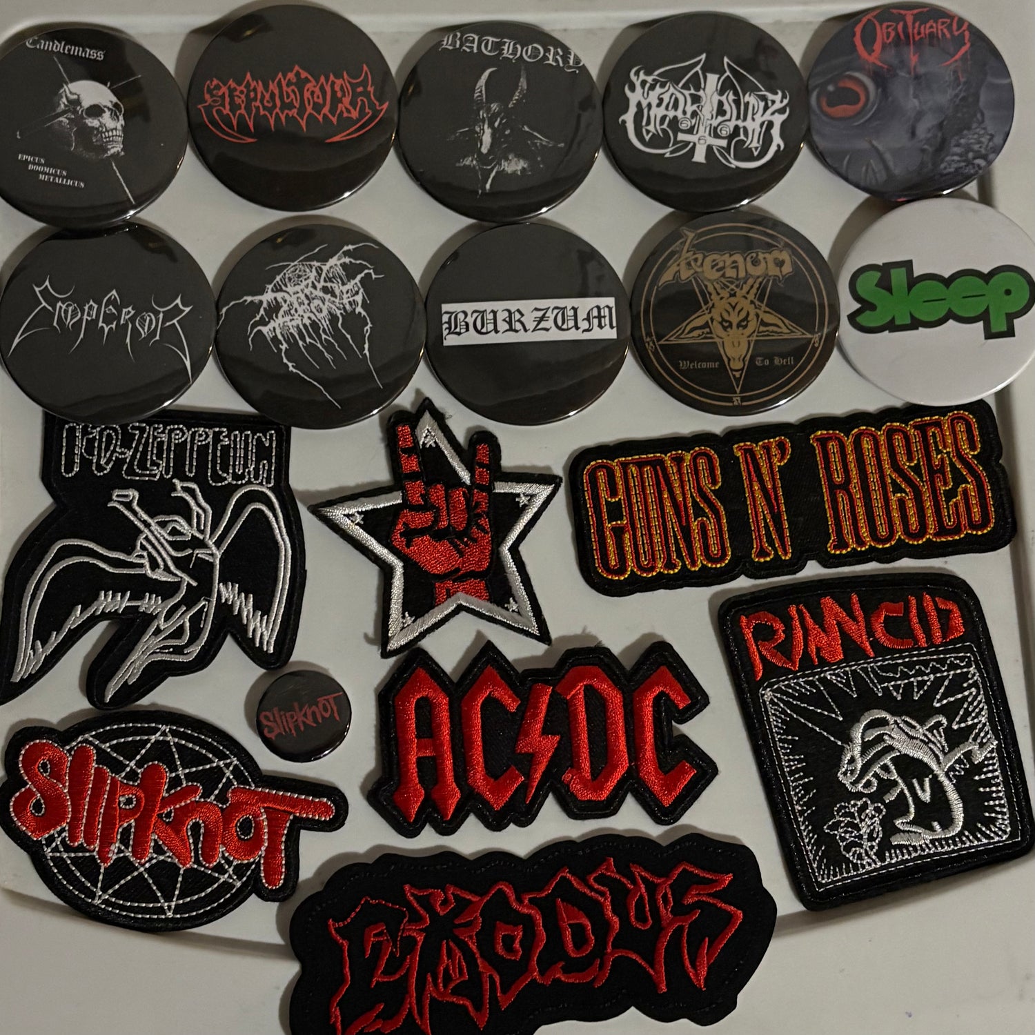 PINS, PATCHES N’ STICKERS