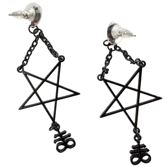 Pentacle Earrings
