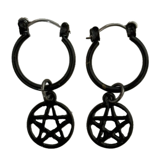 Pentagram Earrings