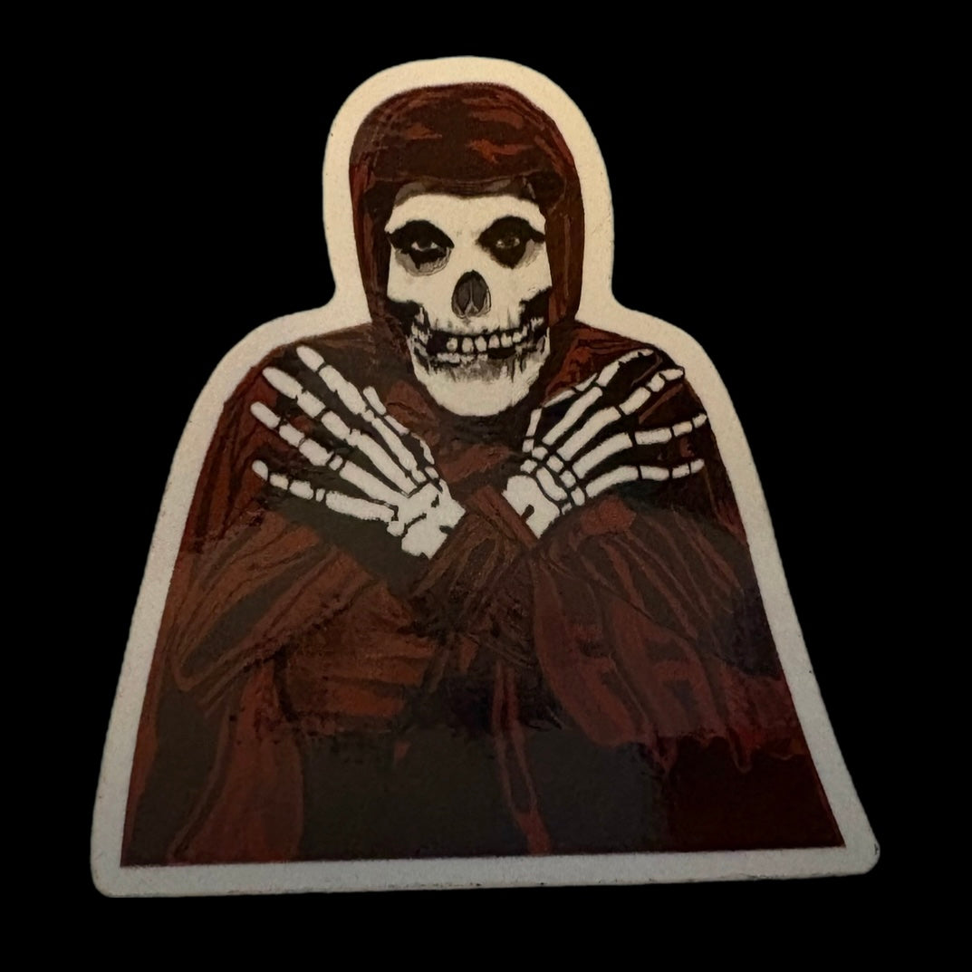 Crimson Ghost Sticker