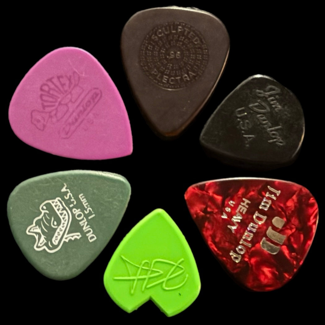 6-Pack Guitar Picks