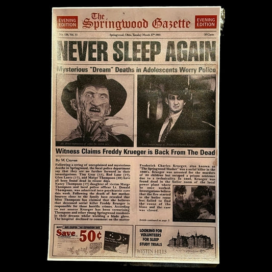 Nightmare on Elm Street Poster
